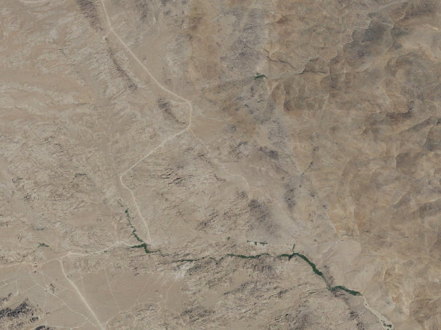 Aerial image of BLM dispersed camp #3 — Inyo County, CA