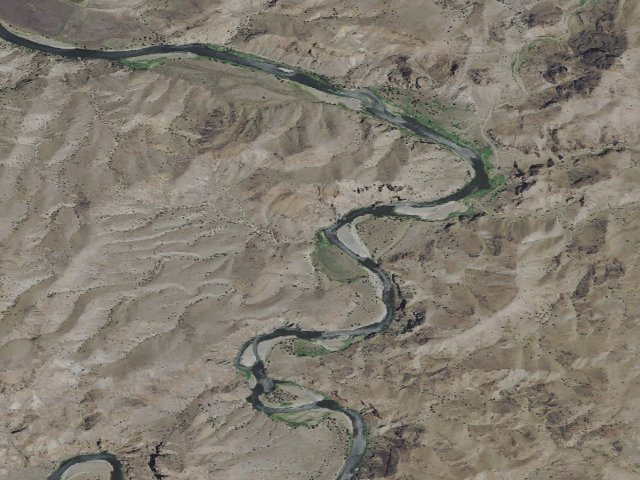 Aerial image of BLM dispersed camp #3 — Jefferson County, OR
