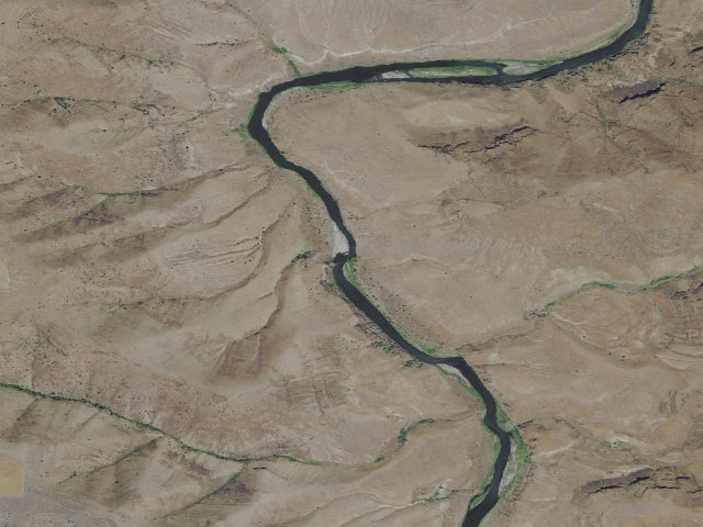Aerial image of BLM dispersed camp #4 — Gilliam County, OR