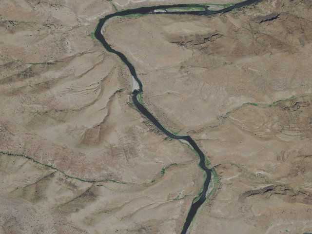 Aerial image of BLM dispersed camp #5 — Gilliam County, OR