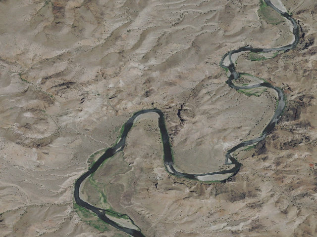 Aerial image of BLM dispersed camp #5 — Wheeler County, OR