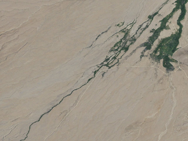 Aerial image of BLM dispersed camp #6 — Inyo County, CA