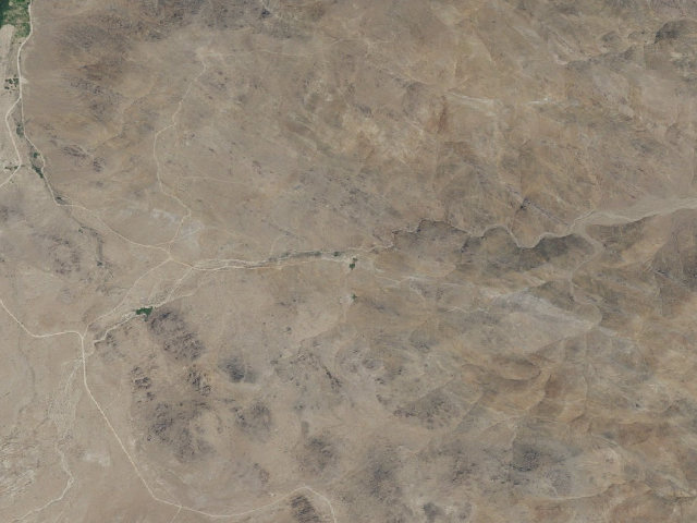 Aerial image of BLM dispersed camp #8 — Inyo County, CA
