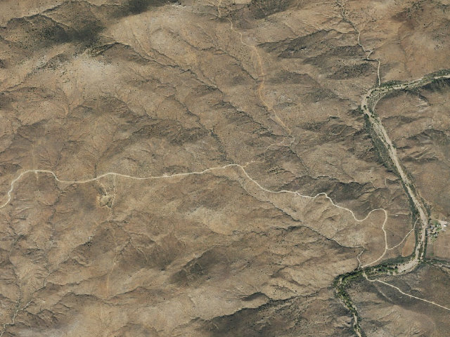 Aerial image of BLM dispersed camp #8 — Yavapai County, AZ