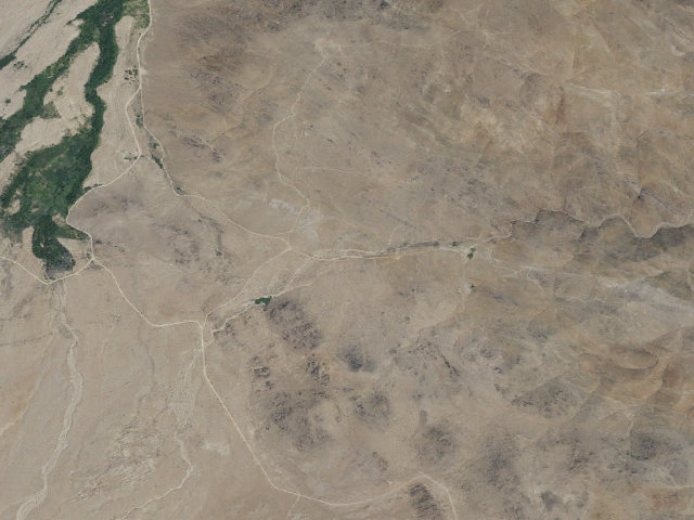 Aerial image of BLM dispersed camp #9 — Inyo County, CA