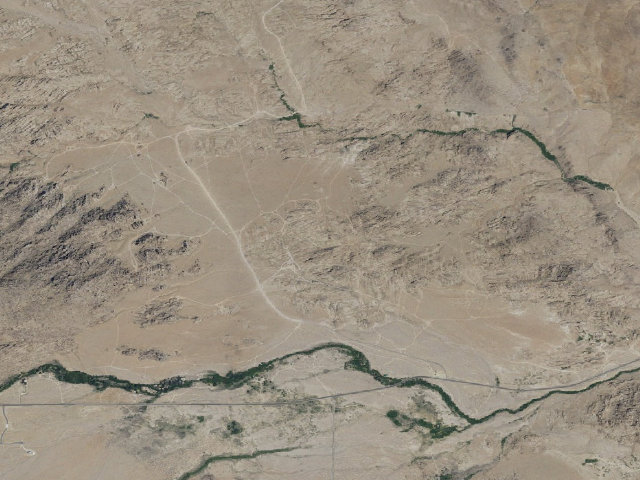 Aerial image of BLM dispersed camp — CA #10