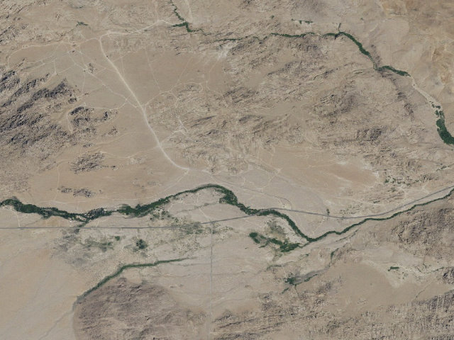 Aerial image of BLM dispersed camp — CA #11