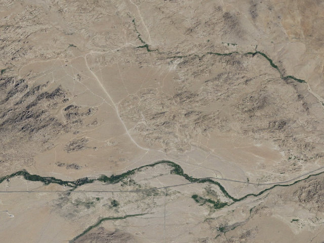 Aerial image of BLM dispersed camp — CA #9