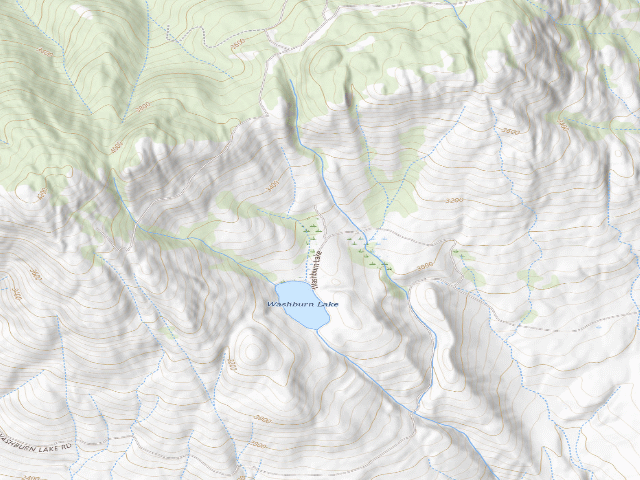 USGS topographic map of BLM dispersed camp — Okanogan County, WA