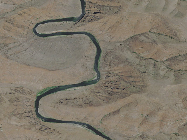 Aerial image of BLM dispersed camp — OR #2