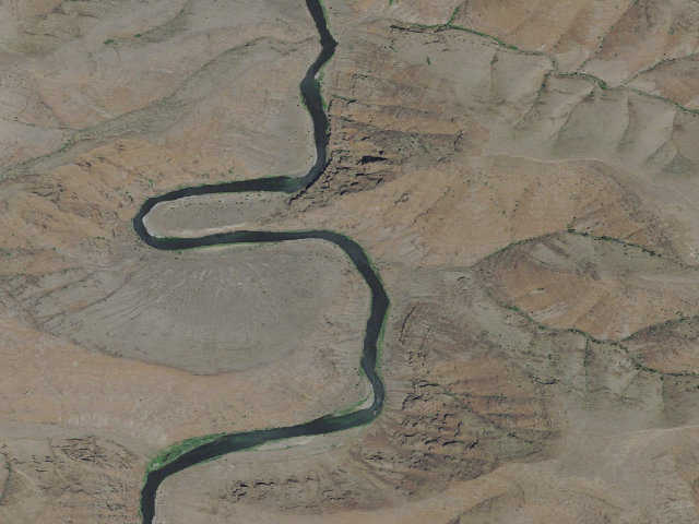 Aerial image of BLM dispersed camp — OR #3