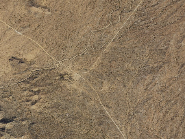 Aerial image of BLM public land