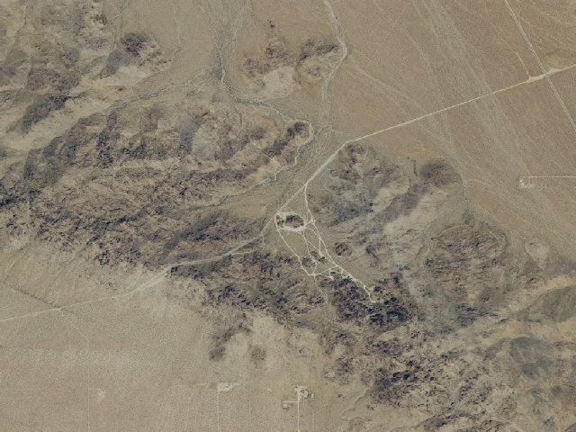 Aerial image of BLM public land