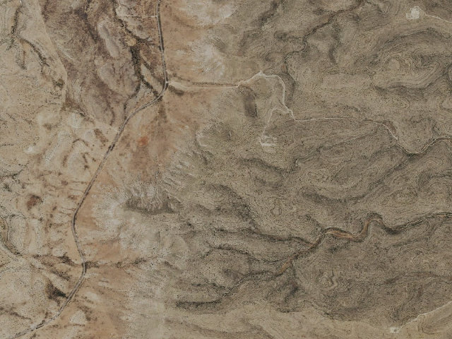 Aerial image of BLM public land