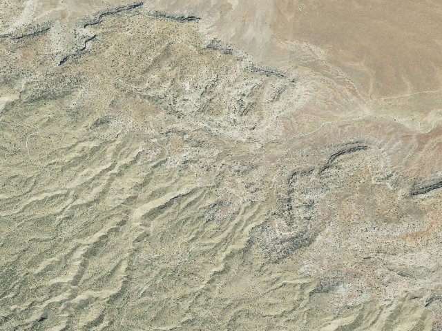 Aerial image of BLM public land