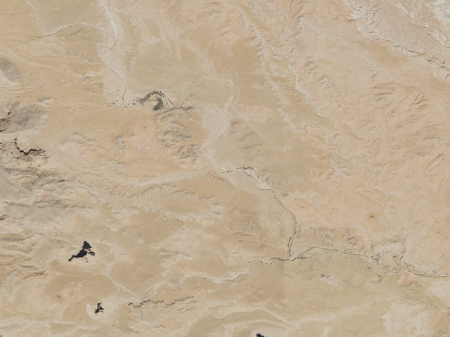 Aerial image of BLM public land