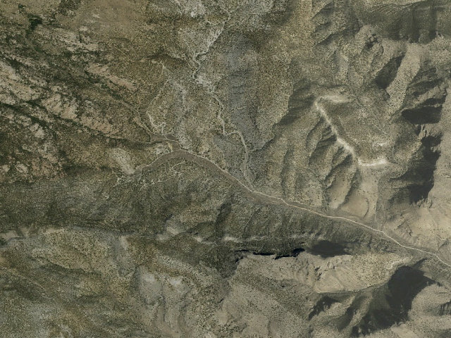 Aerial image of BLM public land