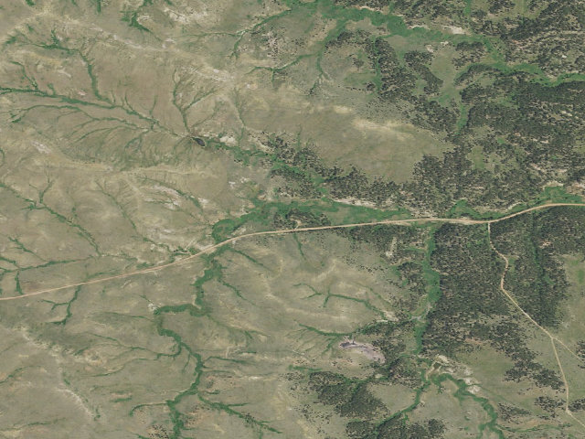 Aerial image of Bloom Creek Road A