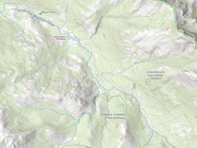 USGS topographic map of Bloomfield Ii