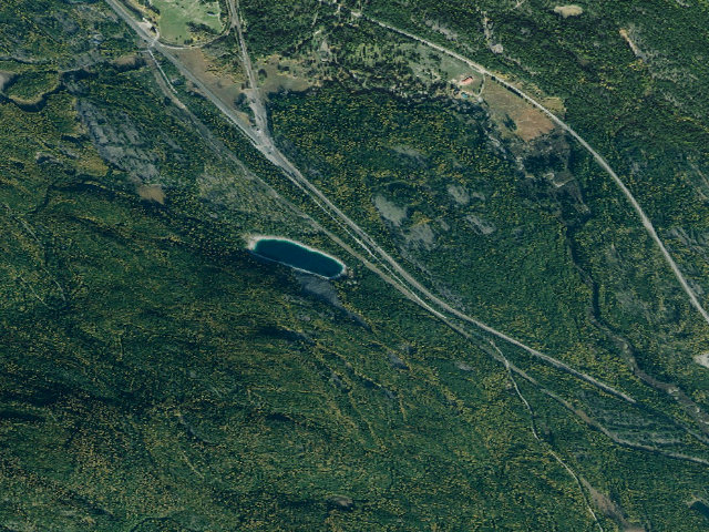 Aerial image of Blue Lake 3