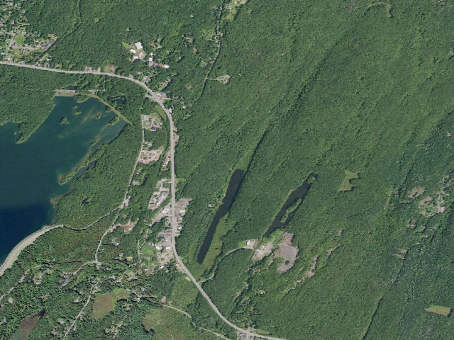 Aerial image of Bluestone Wild Forest Tent Site #1 [DEC #228428] (Bluestone Wild Forest)
