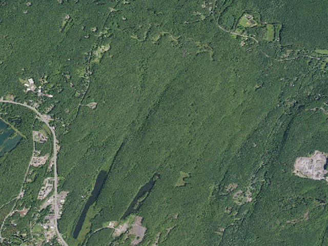 Aerial image of Bluestone Wild Forest Tent Site #6 [DEC #228431] (Bluestone Wild Forest)