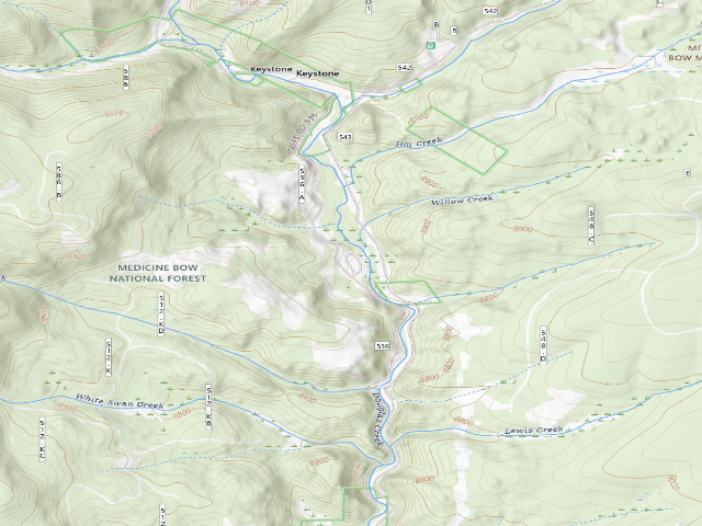 USGS topographic map of Bobbie Thomson
