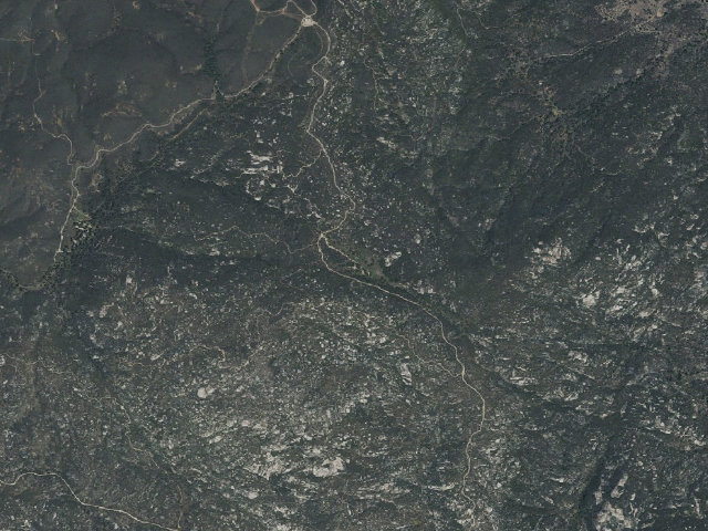 Aerial image of Bobcat Meadow Campground