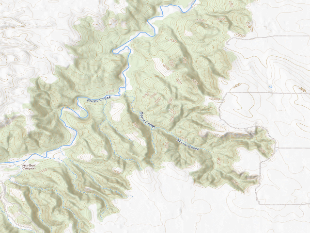 USGS topographic map of Bobcat WMA