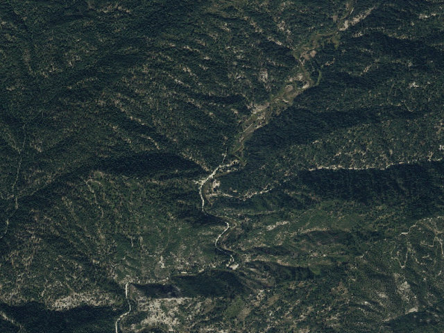 Aerial image of Boiling Springs Campground