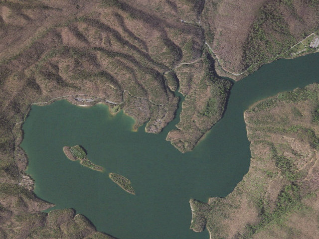 Aerial image of Bolar Mountain