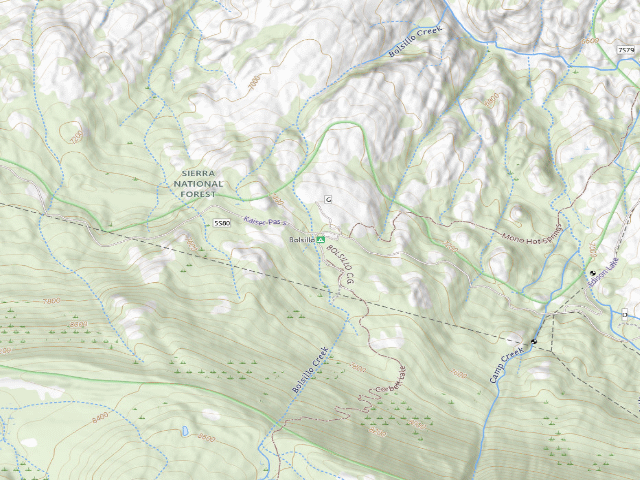 USGS topographic map of Bolsillo