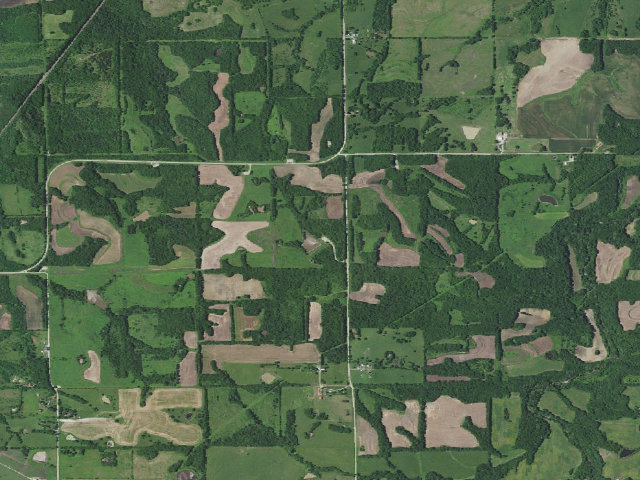 Aerial image of Bonanza Conservation Area
