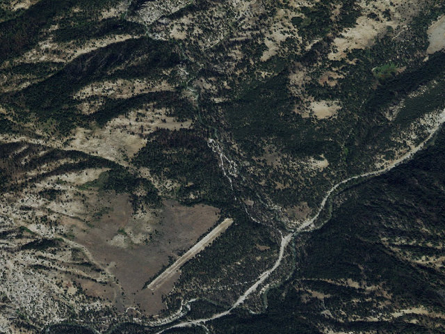 Aerial image of Bonneville Campground