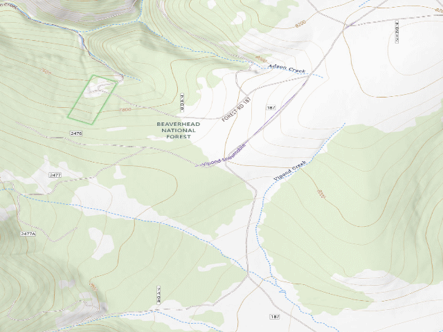 USGS topographic map of Bottom Bouncers