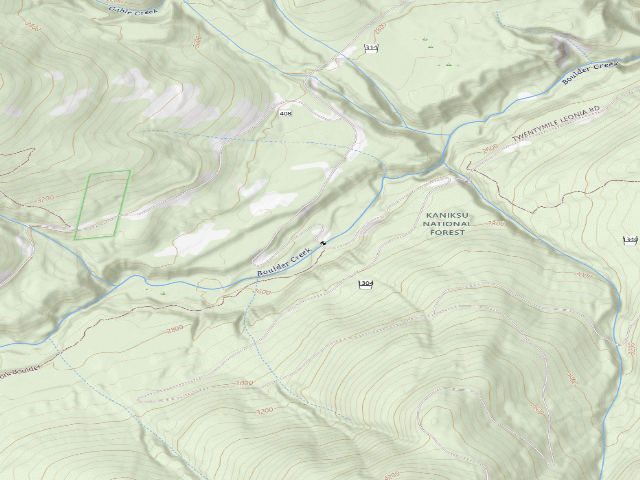 USGS topographic map of Boulder Creek 04