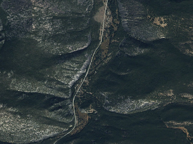 Aerial image of Boulder Creek Campground