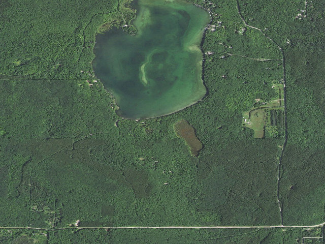 Aerial image of Boulder Lake