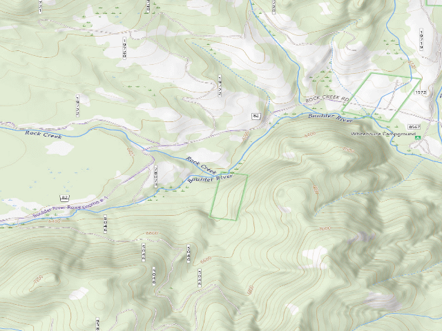 USGS topographic map of Boulder River N-027B