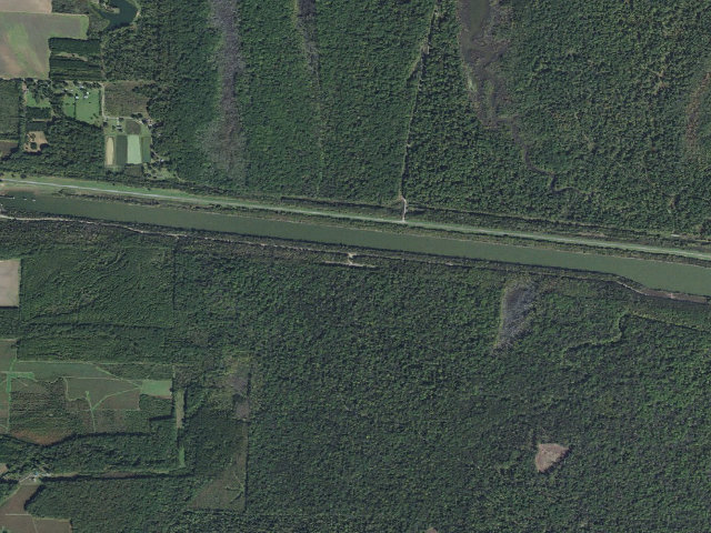 Aerial image of Boundary Road Camping Area