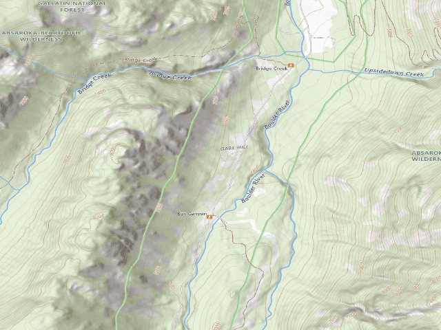USGS topographic map of Boxcanyon-North-01