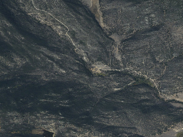 Aerial image of Boy Scout Flat Dispersed Site