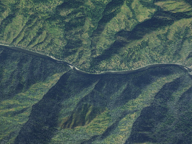 Aerial image of Boyd Creek Campground
