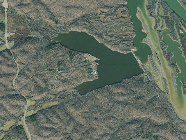 Aerial image of Brandon Spring Group Camp