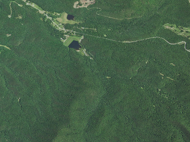 Aerial image of Brandywine Campground