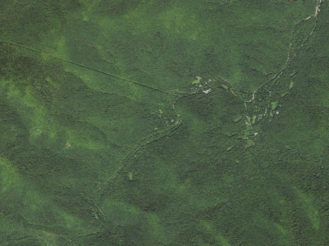 Aerial image of Briar Bottom Campground