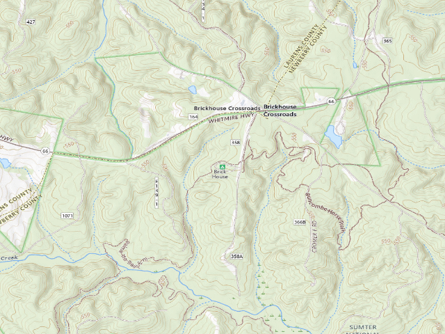 USGS topographic map of Brick House