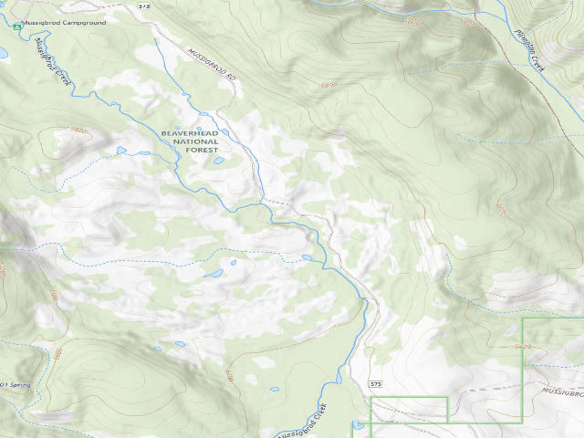 USGS topographic map of Bridge
