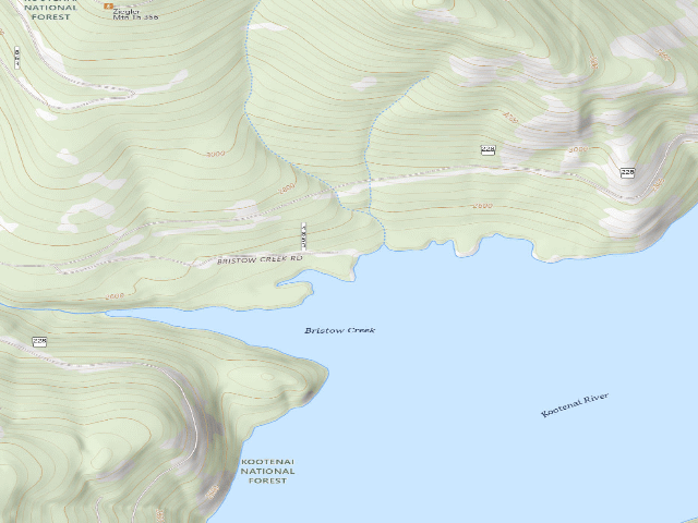 USGS topographic map of Bristow Ds-5049