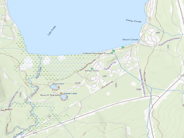 USGS topographic map of Broken Arrow